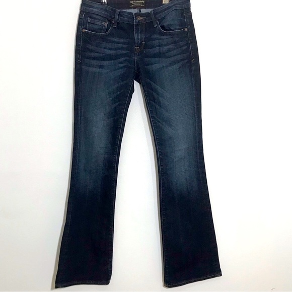 Cult Of Individuality Bohemian Bootcut Light Distress Sparkle Detail Pocket 27 - Picture 1 of 12